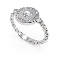 Ringe Guess Dame in Stahl JUBR70 006JW RH  56 - JUBR70 006JW RH  56